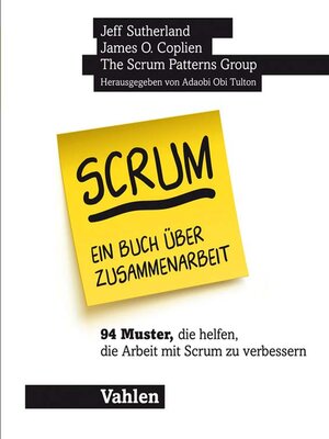 cover image of Scrum--ein Buch über Zusammenarbeit